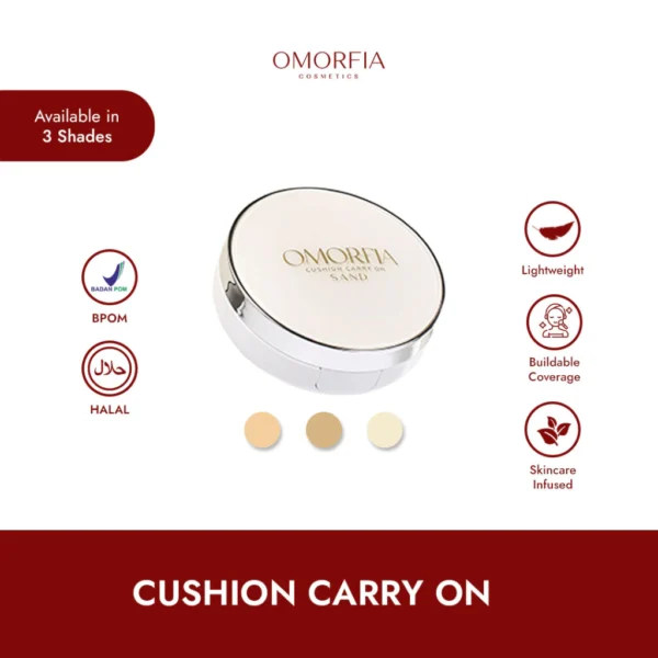 OMORFIA Cushion Carry-On | Lightweight Cushion Skincare Infused
