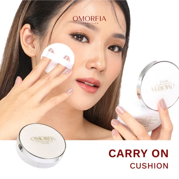 OMORFIA Cushion Carry-On | Lightweight Cushion Skincare Infused - Gambar 4