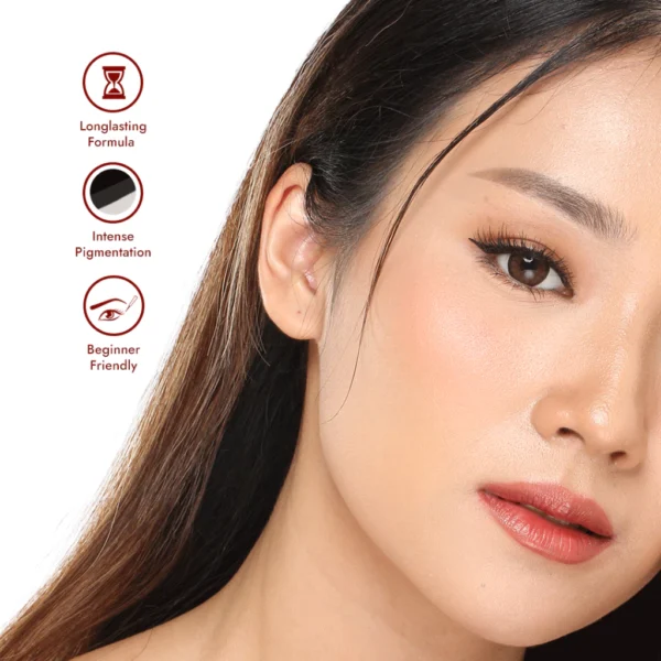 OMORFIA Sexy Black Eyeliner | Waterproof Eyeliner - Gambar 4