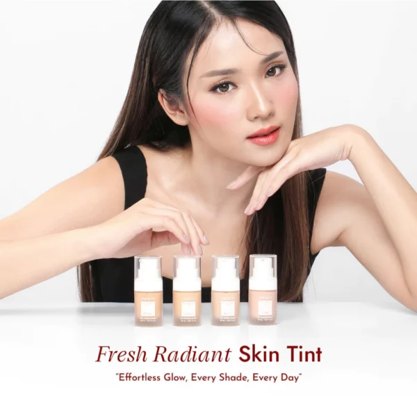 OMORFIA Fresh Radiant Skin Tint | Tinted Moisturizing Serum - Gambar 3