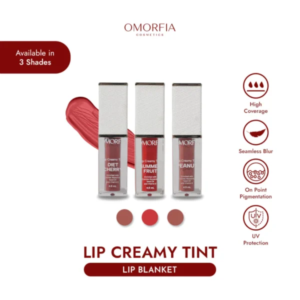 OMORFIA Lip Creamy Tint | Long Lasting & Transferproof Lip Cream